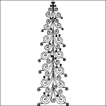 (image for) Tall Trim the Tree Tree Curls p2p-L04786* - Click Image to Close